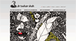 Desktop Screenshot of drtusharshah.com