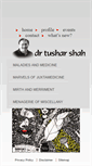 Mobile Screenshot of drtusharshah.com