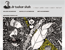 Tablet Screenshot of drtusharshah.com